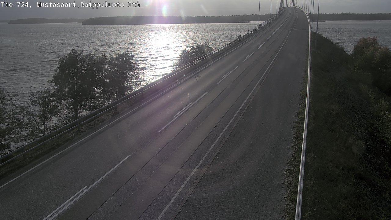 Kelikamerat Kuva Tie 724 Raippaluodonsilta itä, Mustasaari, Pohjanmaa