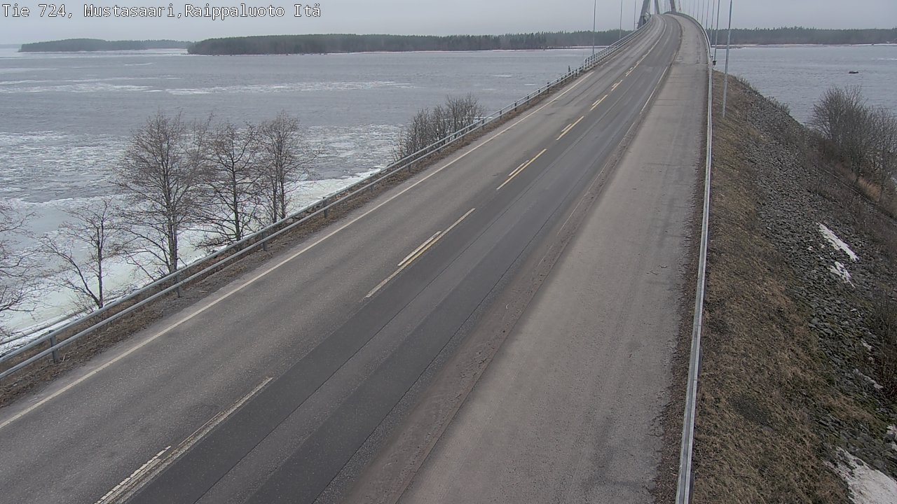 Weather Camera Image Väg 724 Korsholm, Replot, Fjärdskäret, Mustasaari, Pohjanmaa