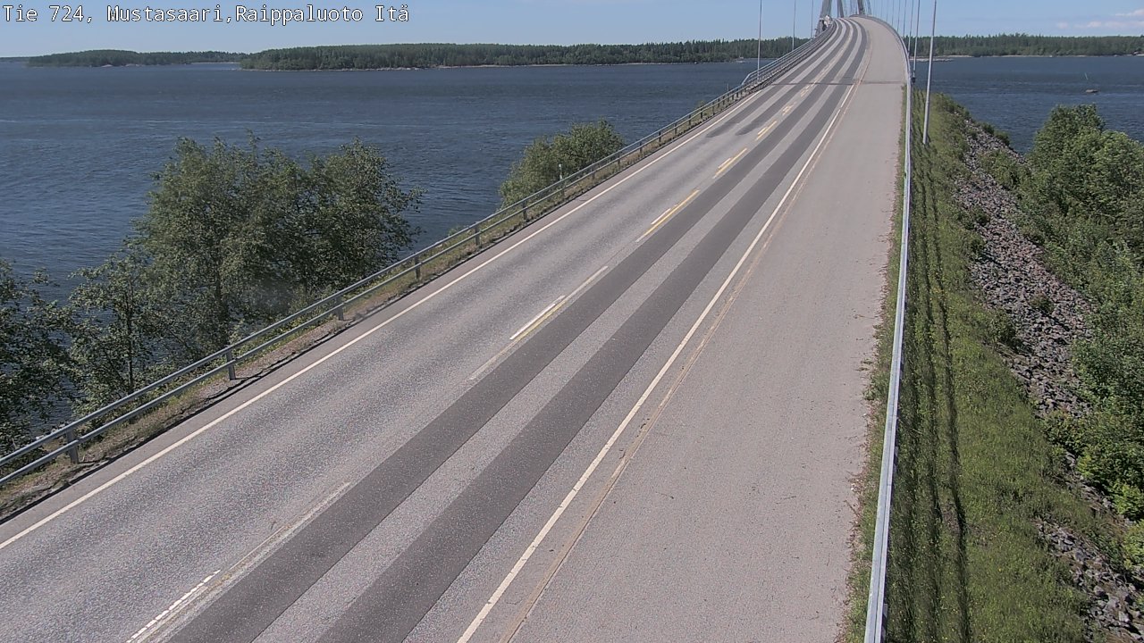 Weather Camera Image Väg 724 Korsholm, Replot, Fjärdskäret, Mustasaari, Pohjanmaa