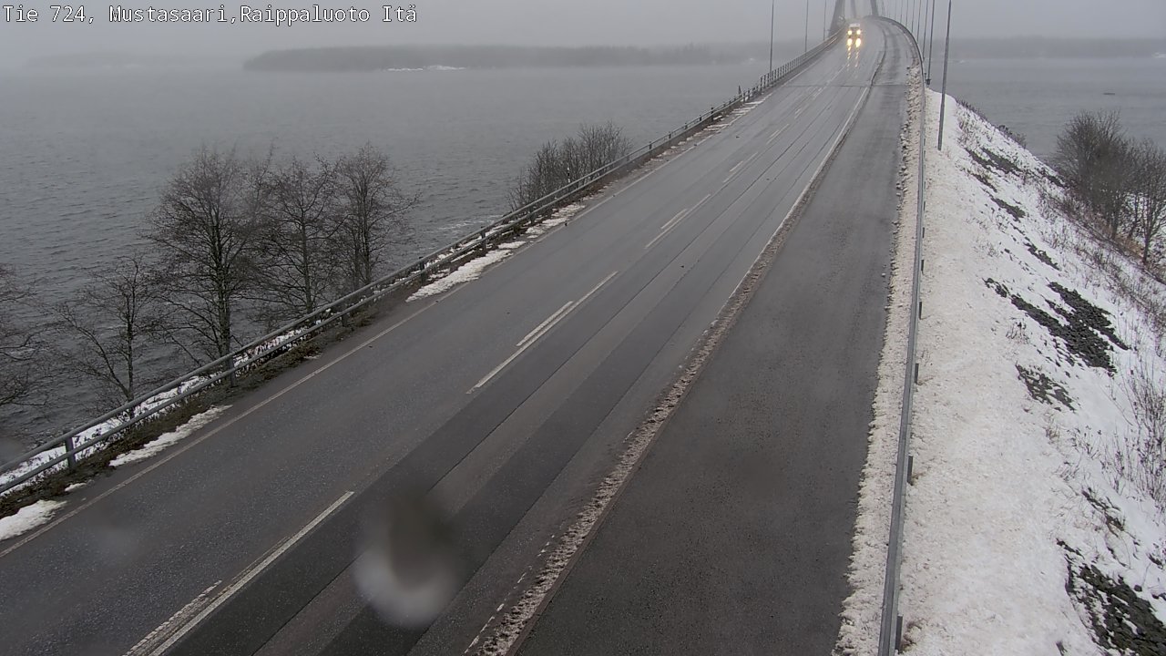 Weather Camera Image Väg 724 Korsholm, Replot, Fjärdskäret, Mustasaari, Pohjanmaa