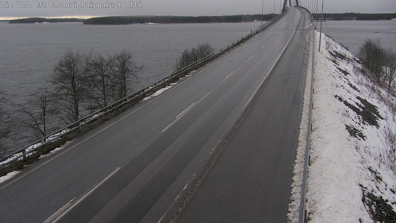 Weather Camera Image Väg 724 Korsholm, Replot, Fjärdskäret, Mustasaari, Pohjanmaa