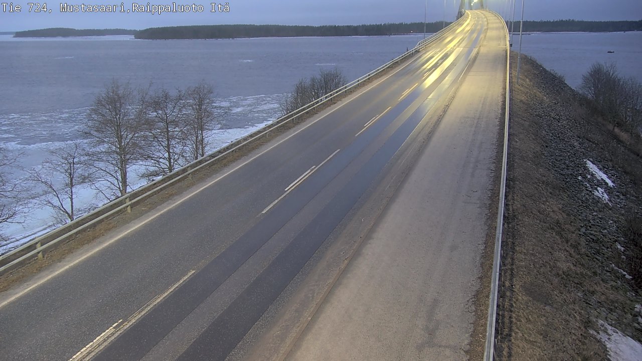 Kelikamerat Kuva Tie 724 Raippaluodonsilta itä, Mustasaari, Pohjanmaa