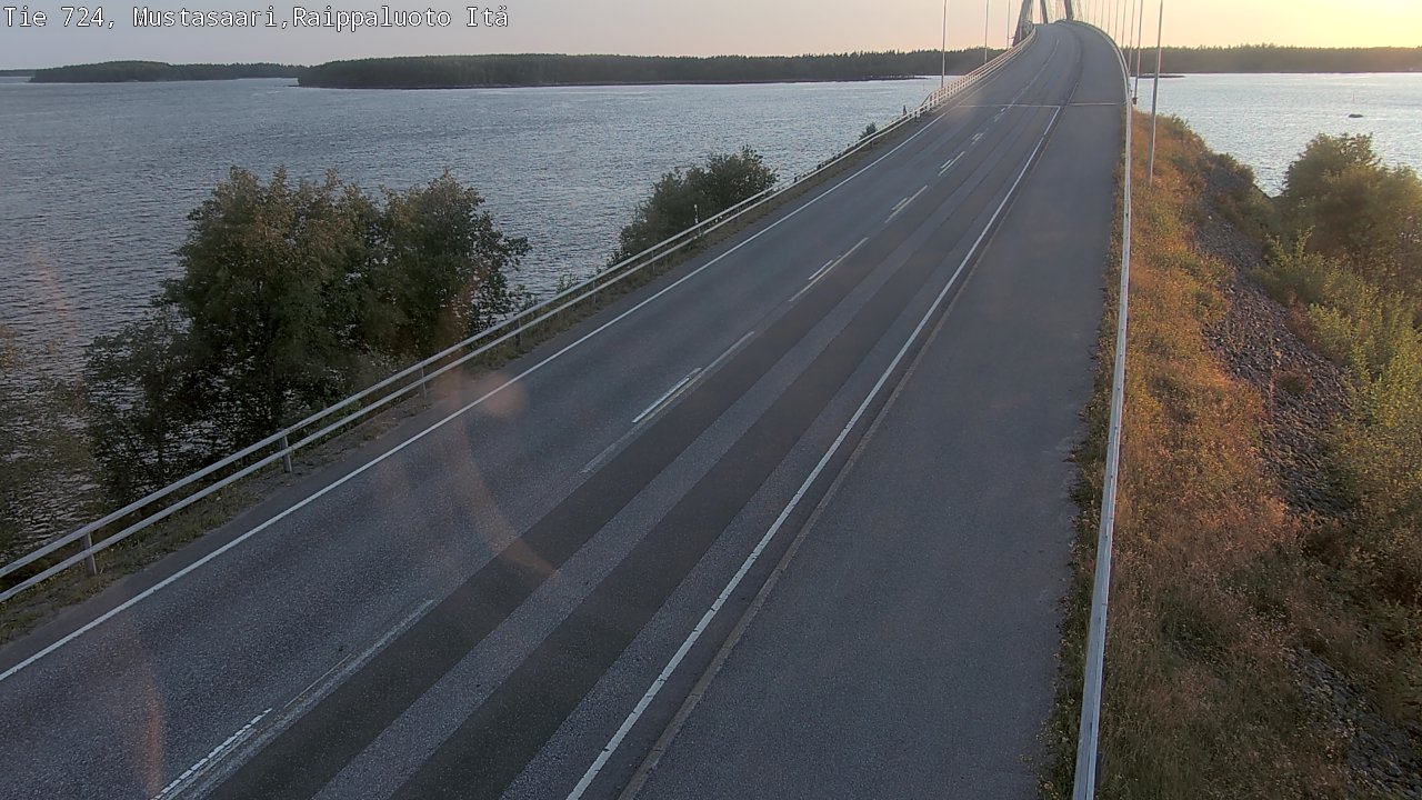 Kelikamerat Kuva Tie 724 Raippaluodonsilta itä, Mustasaari, Pohjanmaa