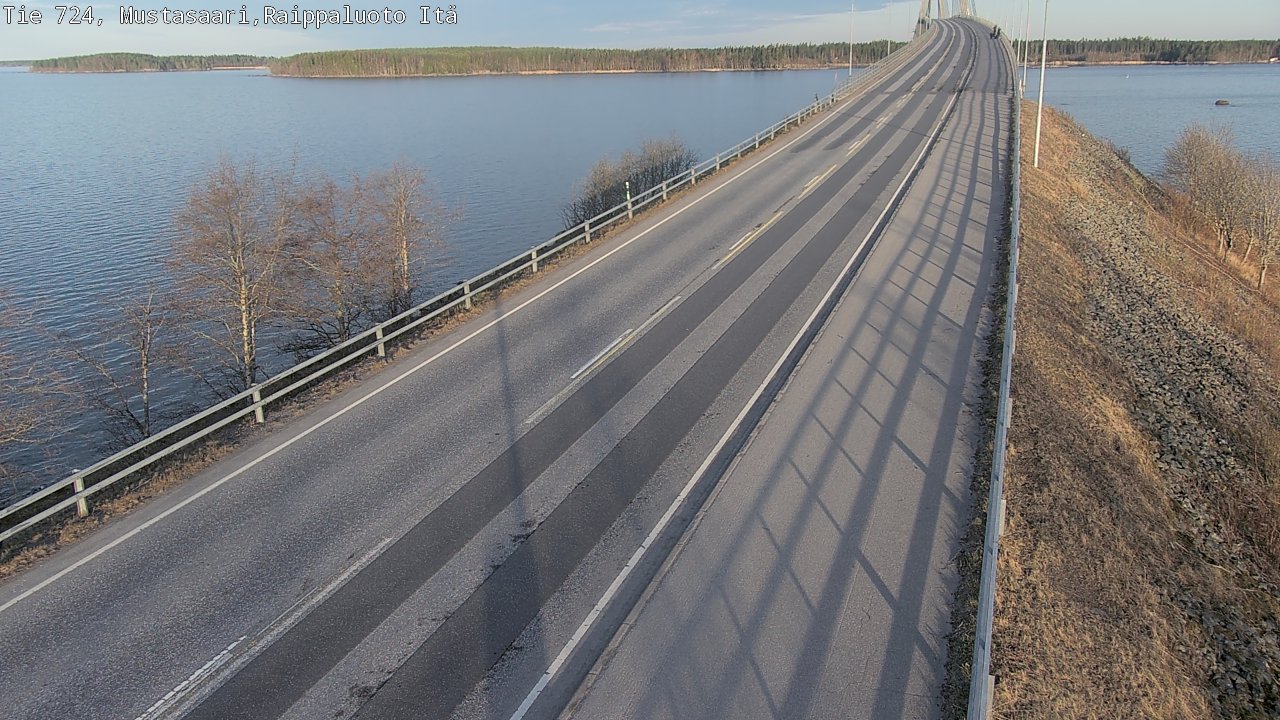 Kelikamerat Kuva Tie 724 Raippaluodonsilta itä, Mustasaari, Pohjanmaa