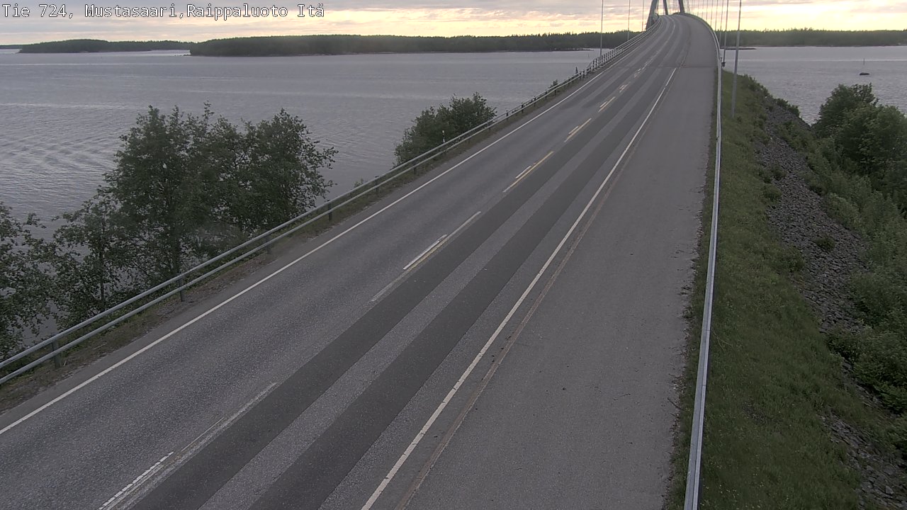 Kelikamerat Kuva Tie 724 Raippaluodonsilta itä, Mustasaari, Pohjanmaa