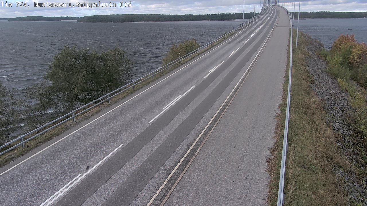 Kelikamerat Kuva Tie 724 Raippaluodonsilta itä, Mustasaari, Pohjanmaa