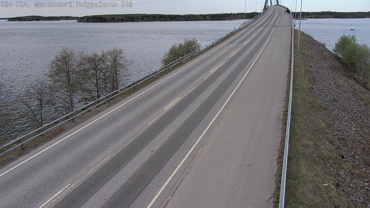 Weather Camera Image Väg 724 Korsholm, Replot, Fjärdskäret, Mustasaari, Pohjanmaa