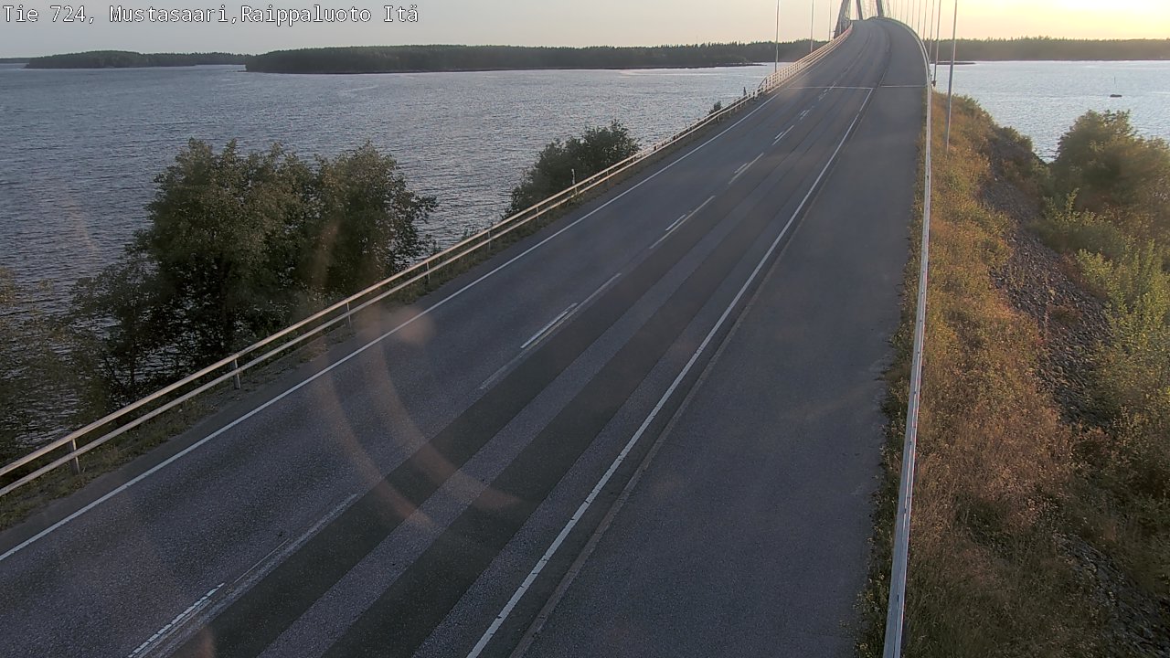 Kelikamerat Kuva Tie 724 Raippaluodonsilta itä, Mustasaari, Pohjanmaa