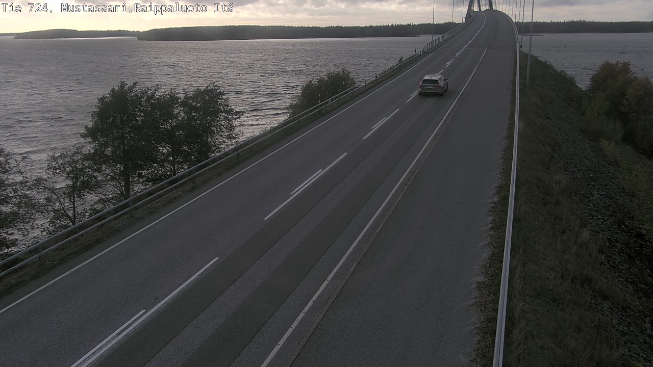 Kelikamerat Kuva Tie 724 Raippaluodonsilta itä, Mustasaari, Pohjanmaa