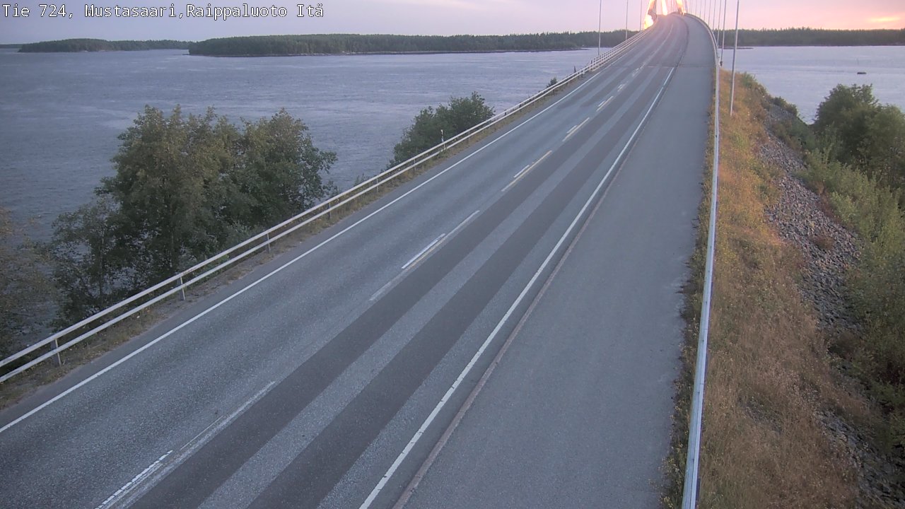 Kelikamerat Kuva Tie 724 Raippaluodonsilta itä, Mustasaari, Pohjanmaa