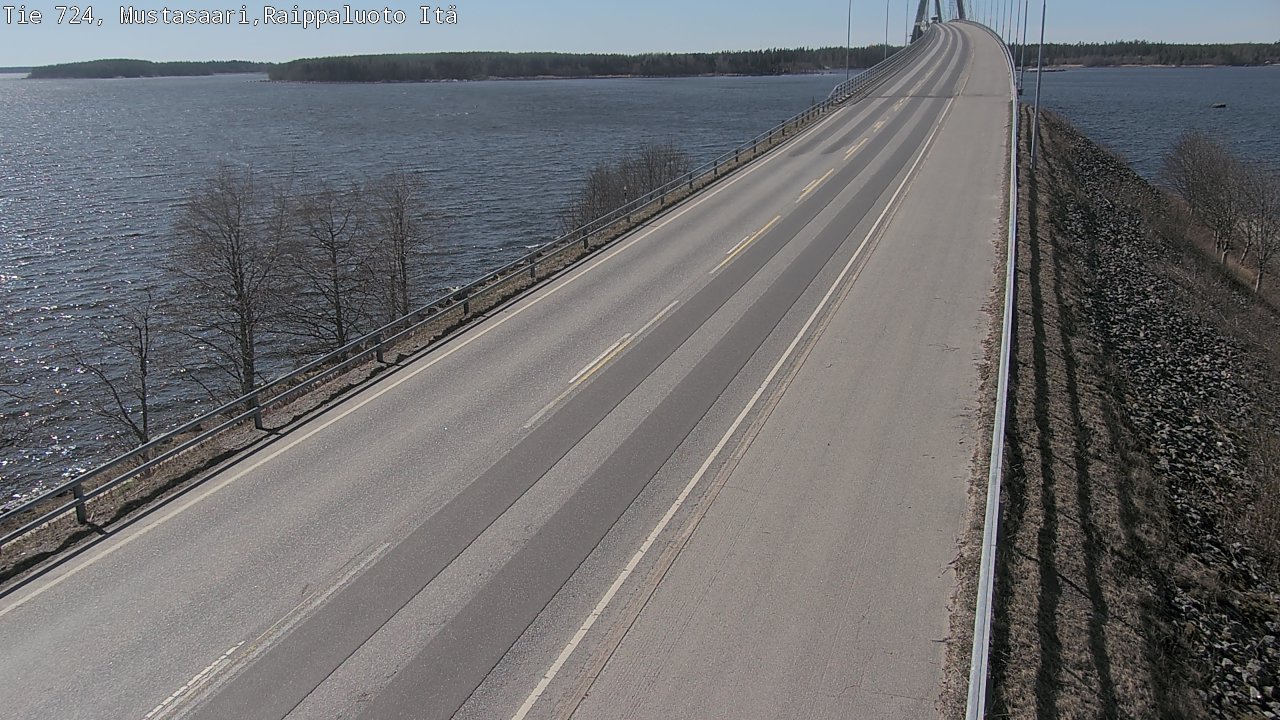 Weather Camera Image Väg 724 Korsholm, Replot, Fjärdskäret, Mustasaari, Pohjanmaa