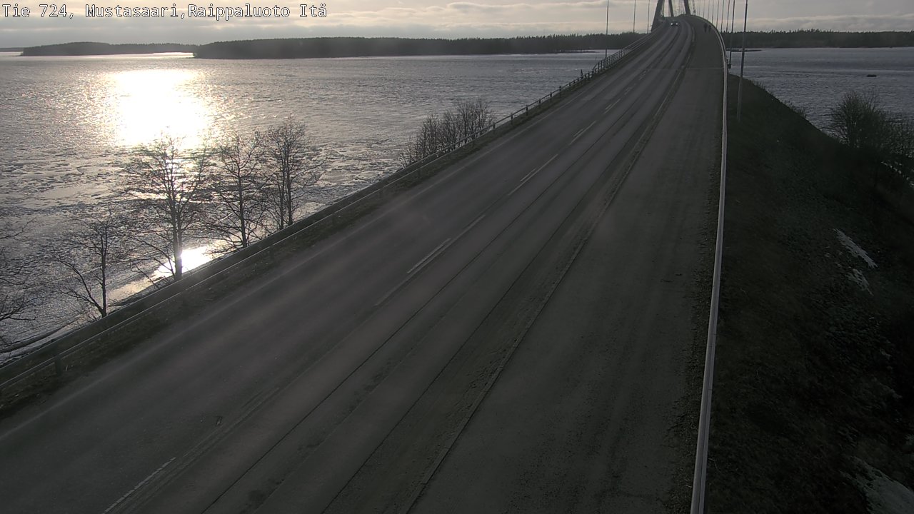 Kelikamerat Kuva Tie 724 Raippaluodonsilta itä, Mustasaari, Pohjanmaa