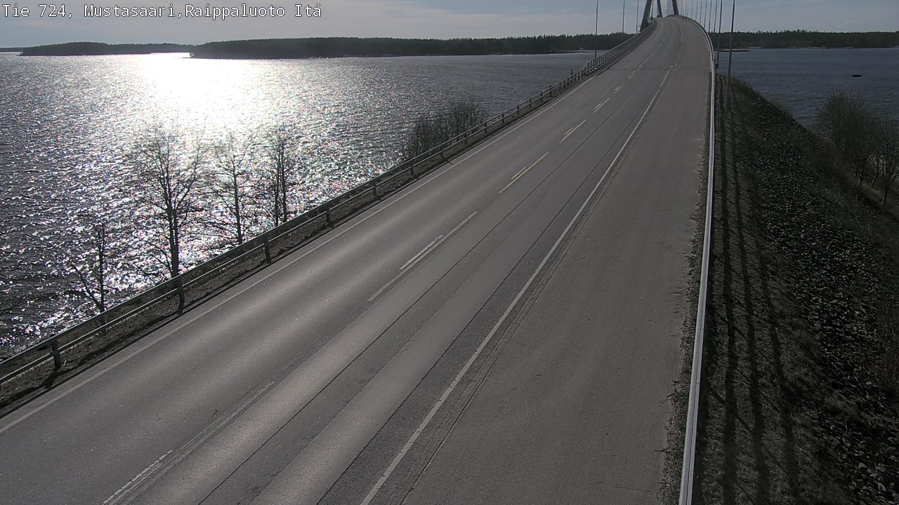 Weather Camera Image Väg 724 Korsholm, Replot, Fjärdskäret, Mustasaari, Pohjanmaa