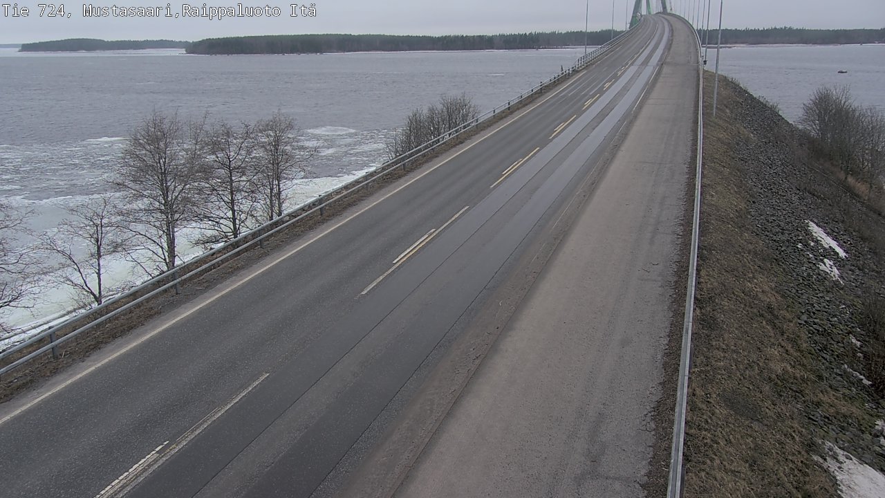 Kelikamerat Kuva Tie 724 Raippaluodonsilta itä, Mustasaari, Pohjanmaa