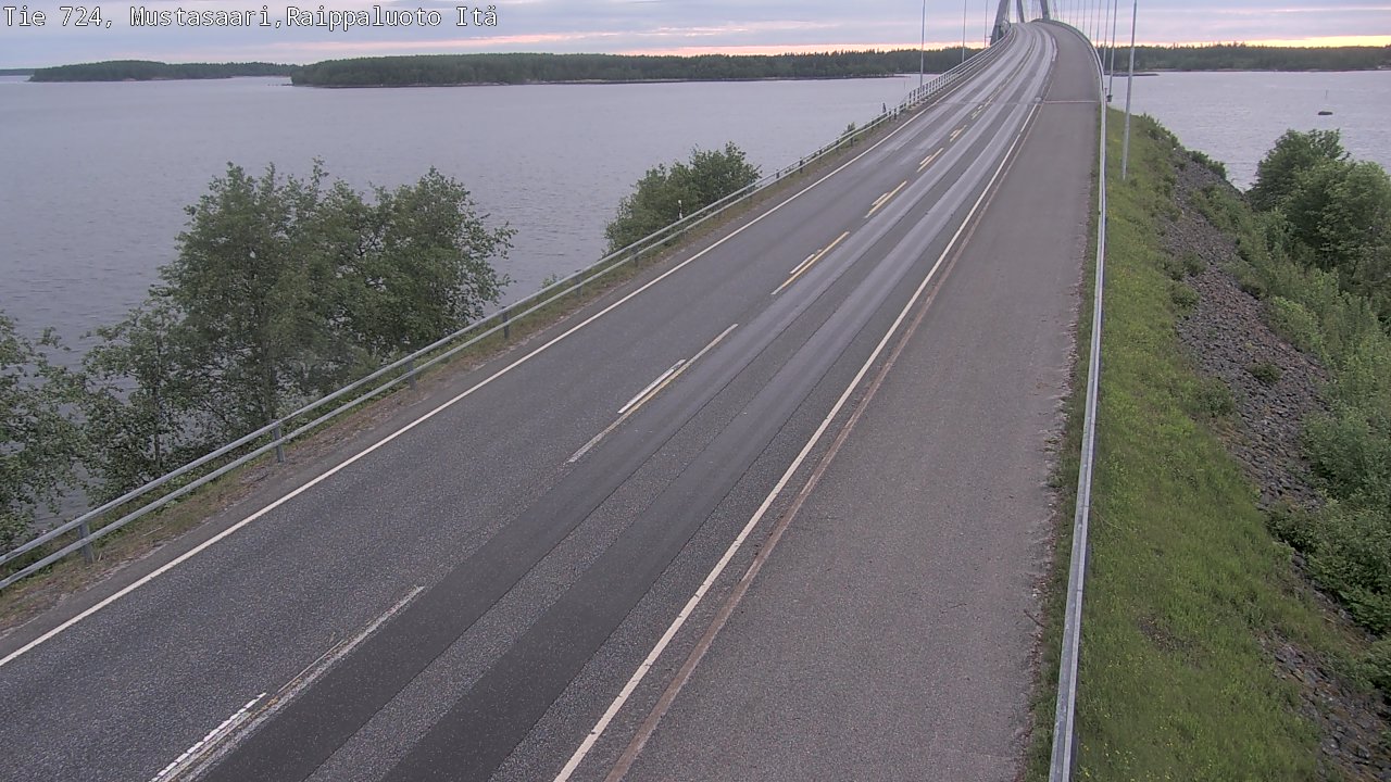 Kelikamerat Kuva Tie 724 Raippaluodonsilta itä, Mustasaari, Pohjanmaa