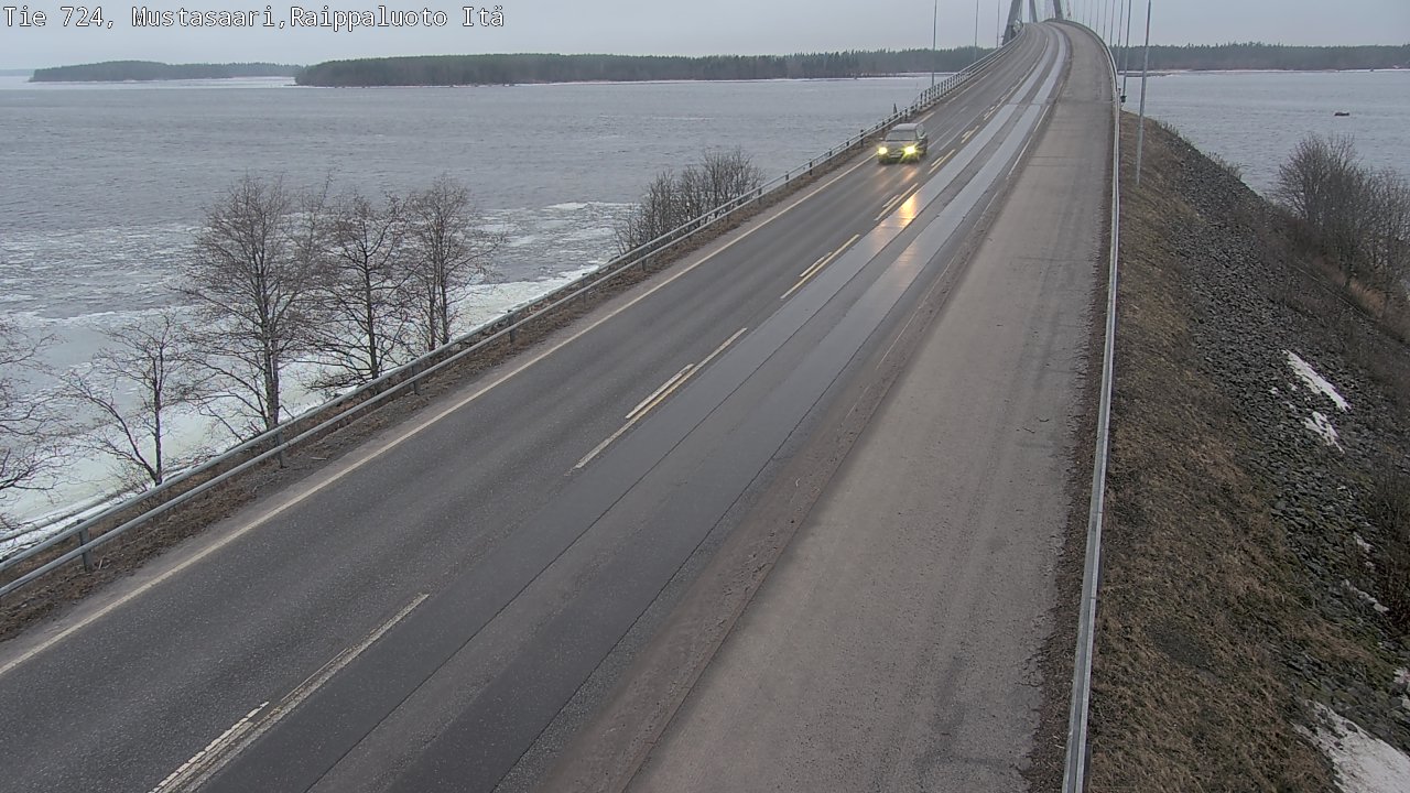 Kelikamerat Kuva Tie 724 Raippaluodonsilta itä, Mustasaari, Pohjanmaa
