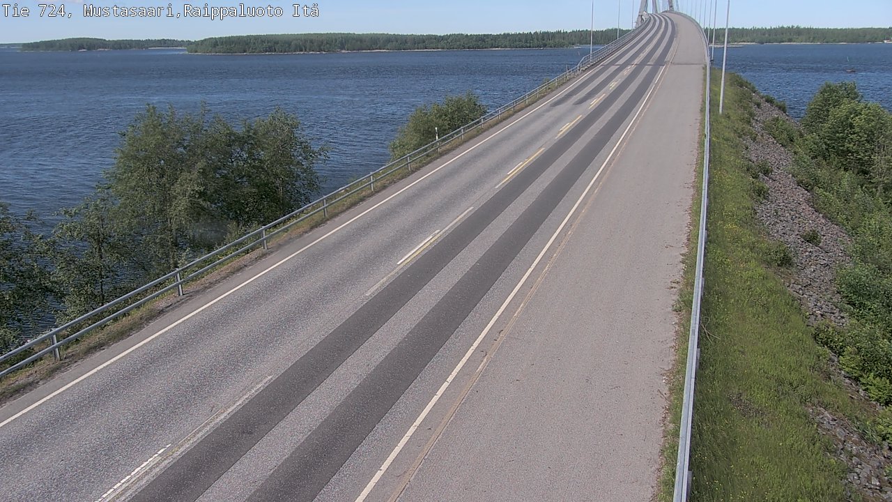 Weather Camera Image Väg 724 Korsholm, Replot, Fjärdskäret, Mustasaari, Pohjanmaa