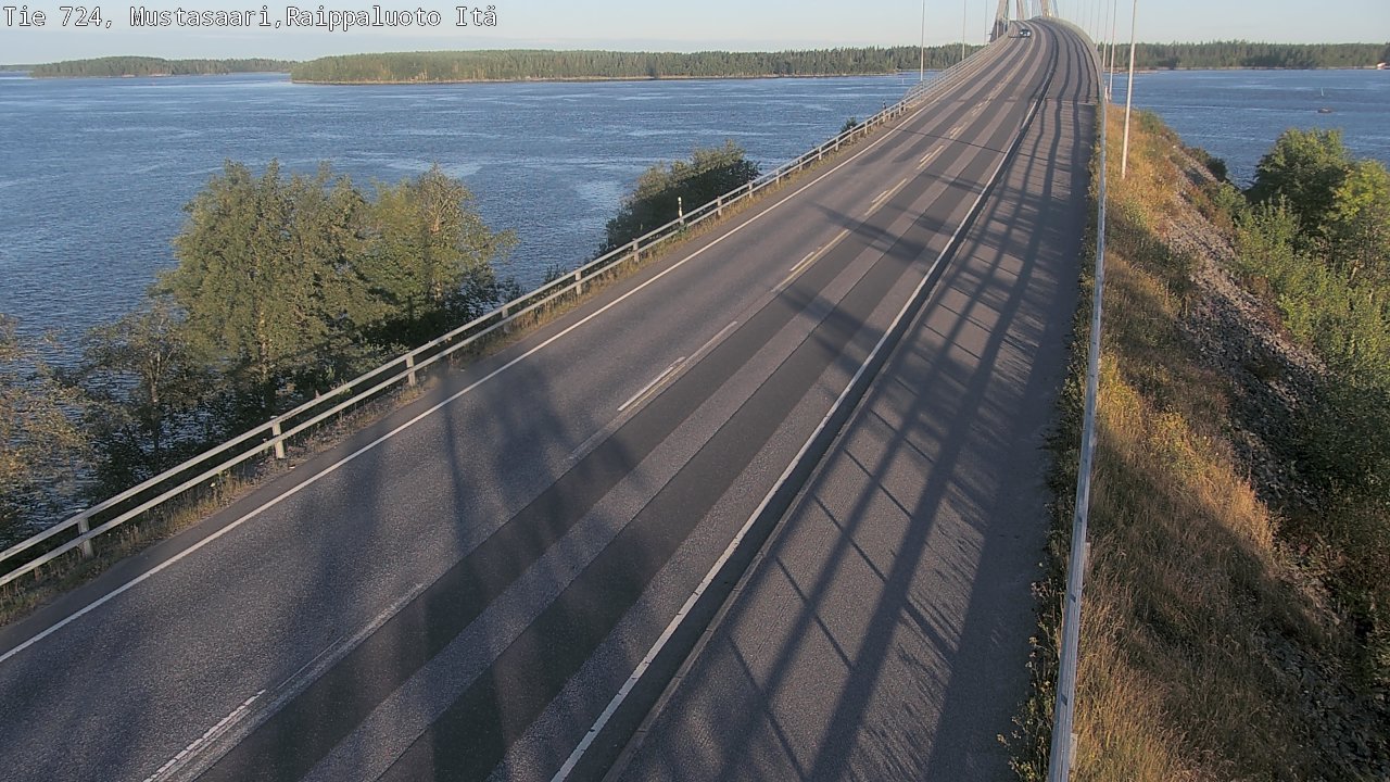 Kelikamerat Kuva Tie 724 Raippaluodonsilta itä, Mustasaari, Pohjanmaa