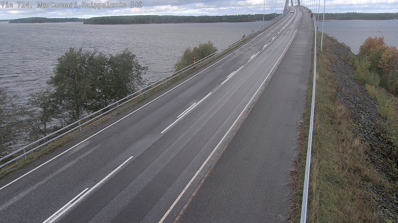 Kelikamerat Kuva Tie 724 Raippaluodonsilta itä, Mustasaari, Pohjanmaa