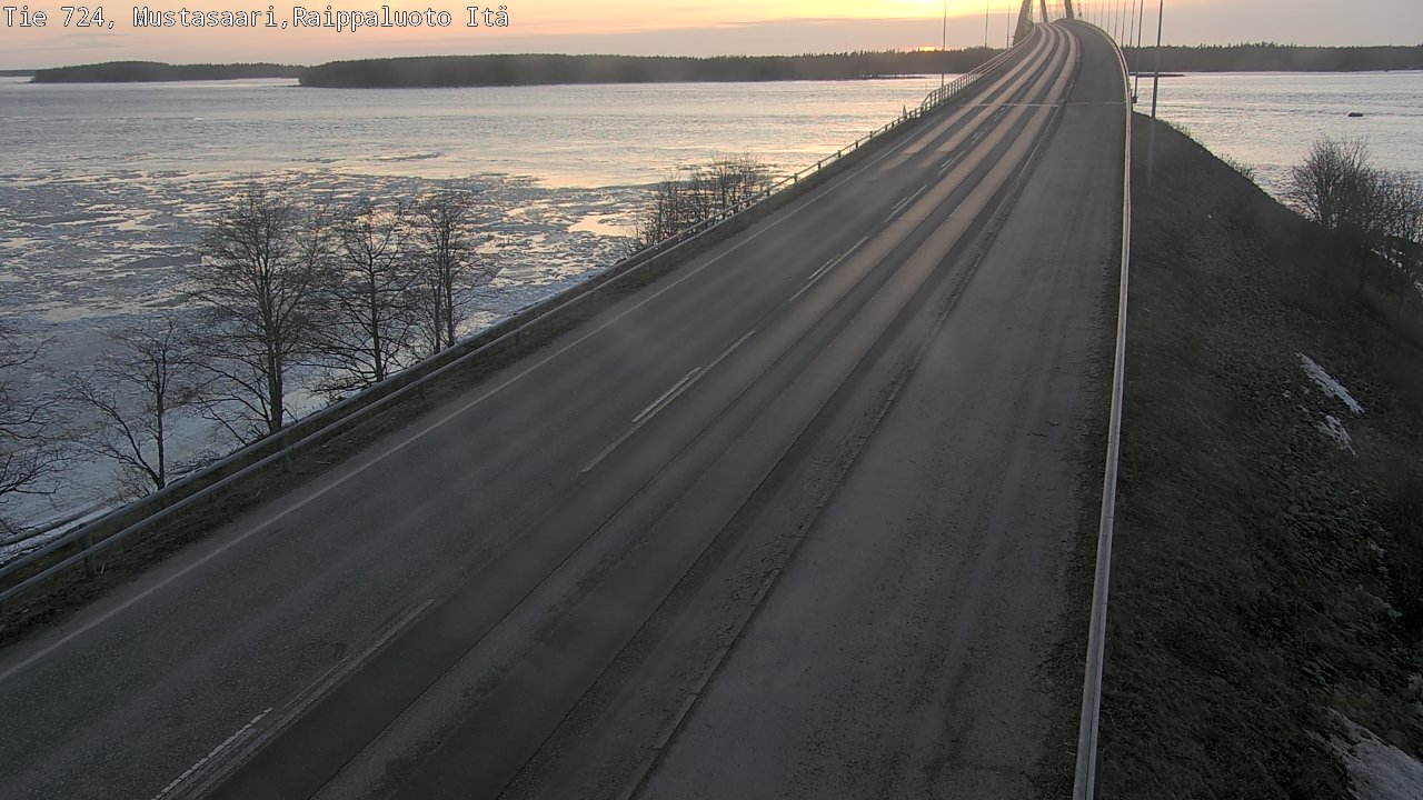 Kelikamerat Kuva Tie 724 Raippaluodonsilta itä, Mustasaari, Pohjanmaa