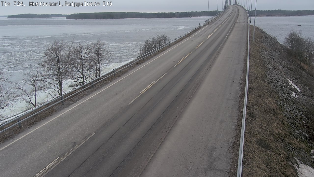 Weather Camera Image Väg 724 Korsholm, Replot, Fjärdskäret, Mustasaari, Pohjanmaa