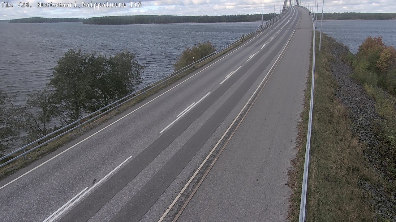 Kelikamerat Kuva Tie 724 Raippaluodonsilta itä, Mustasaari, Pohjanmaa