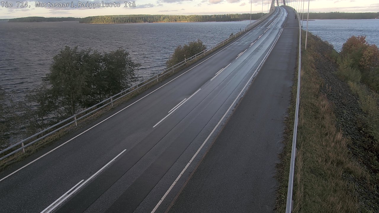 Kelikamerat Kuva Tie 724 Raippaluodonsilta itä, Mustasaari, Pohjanmaa