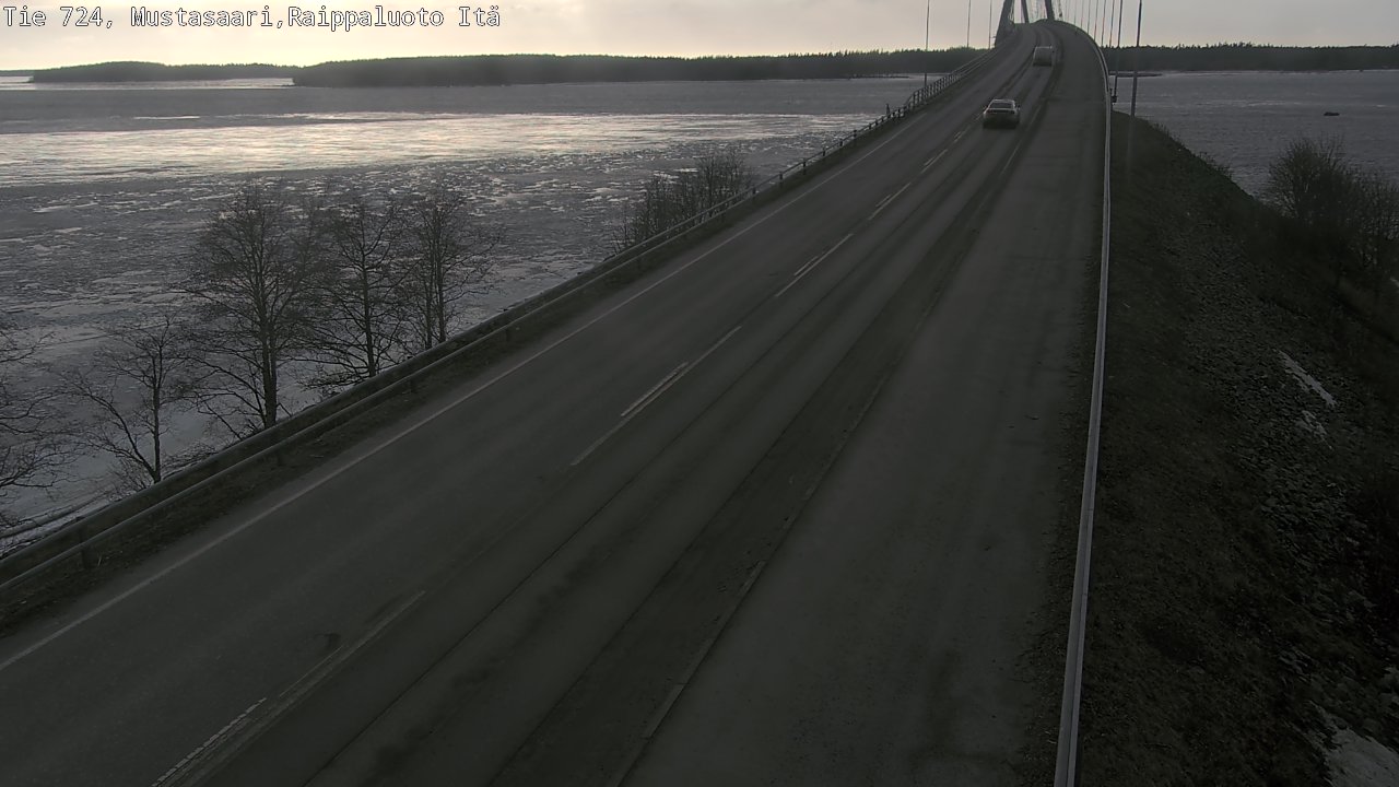 Weather Camera Image Väg 724 Korsholm, Replot, Fjärdskäret, Mustasaari, Pohjanmaa