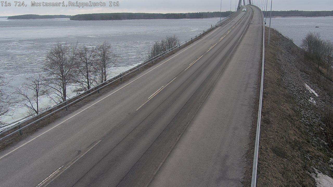 Weather Camera Image Väg 724 Korsholm, Replot, Fjärdskäret, Mustasaari, Pohjanmaa