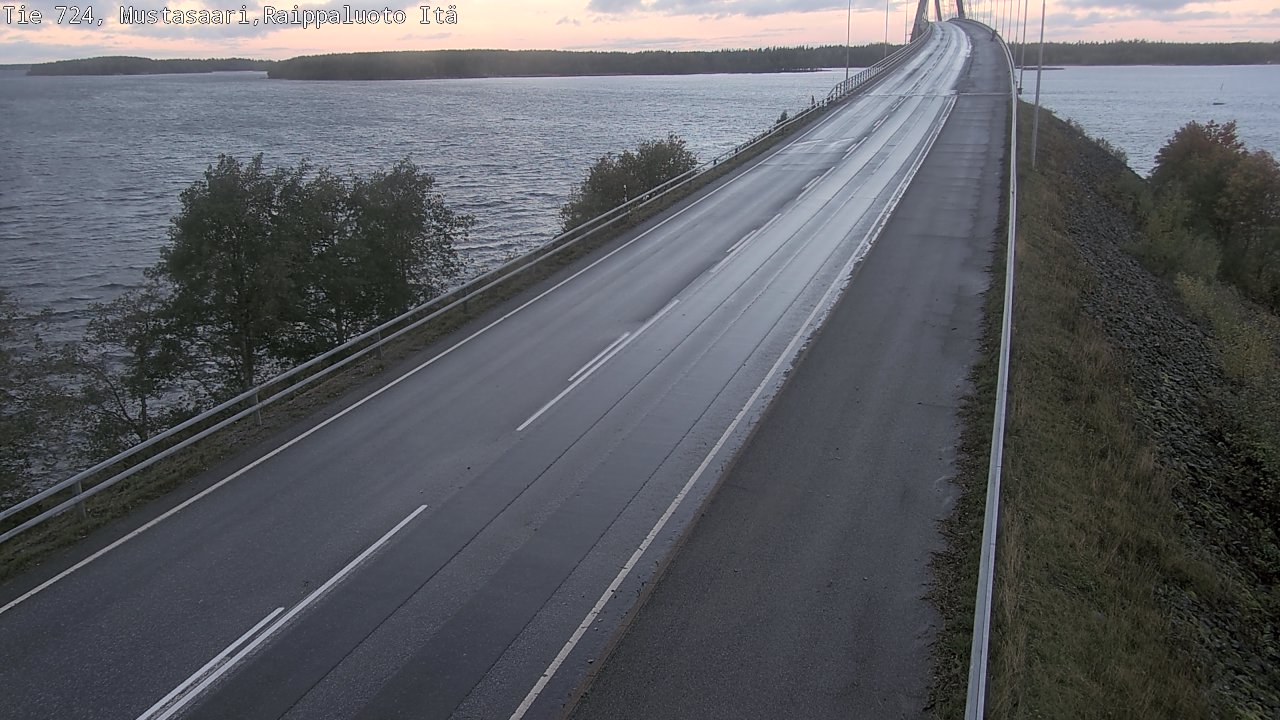 Kelikamerat Kuva Tie 724 Raippaluodonsilta itä, Mustasaari, Pohjanmaa