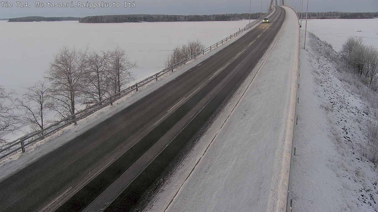 Weather Camera Image Väg 724 Korsholm, Replot, Fjärdskäret, Mustasaari, Pohjanmaa