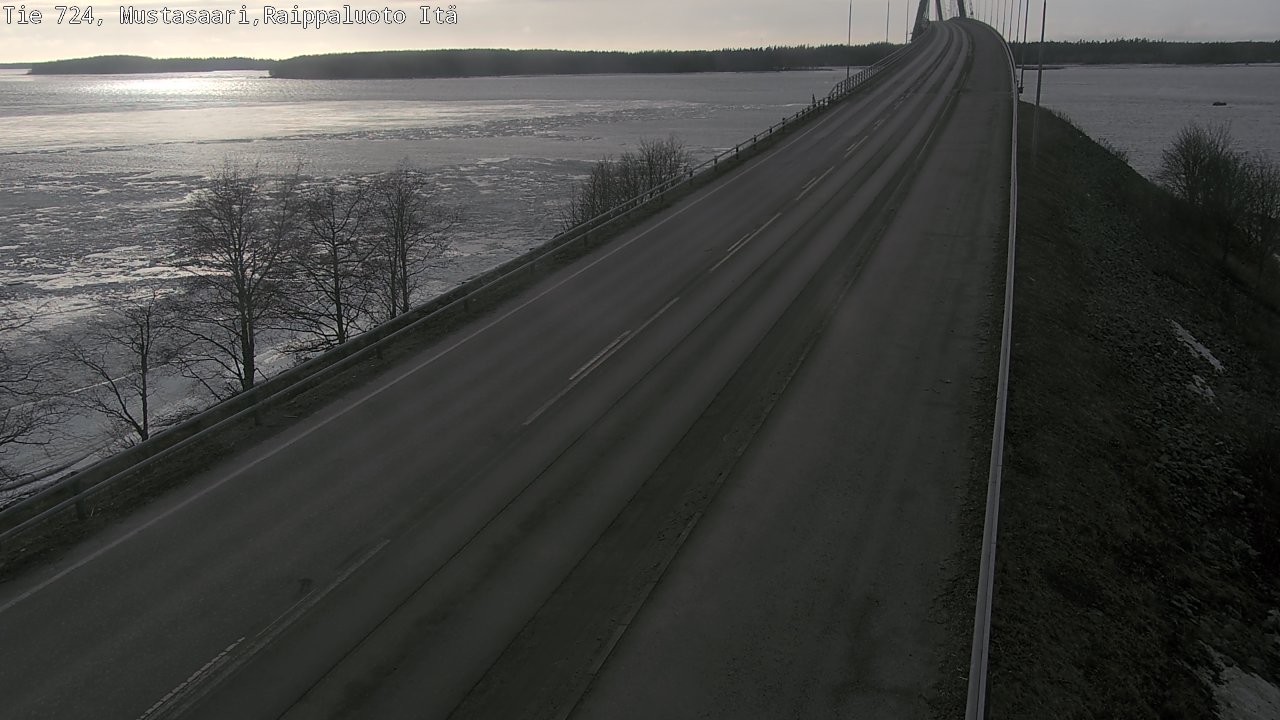 Weather Camera Image Väg 724 Korsholm, Replot, Fjärdskäret, Mustasaari, Pohjanmaa
