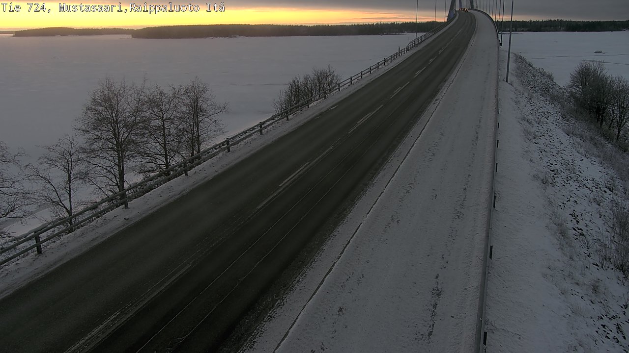 Kelikamerat Kuva Tie 724 Raippaluodonsilta itä, Mustasaari, Pohjanmaa