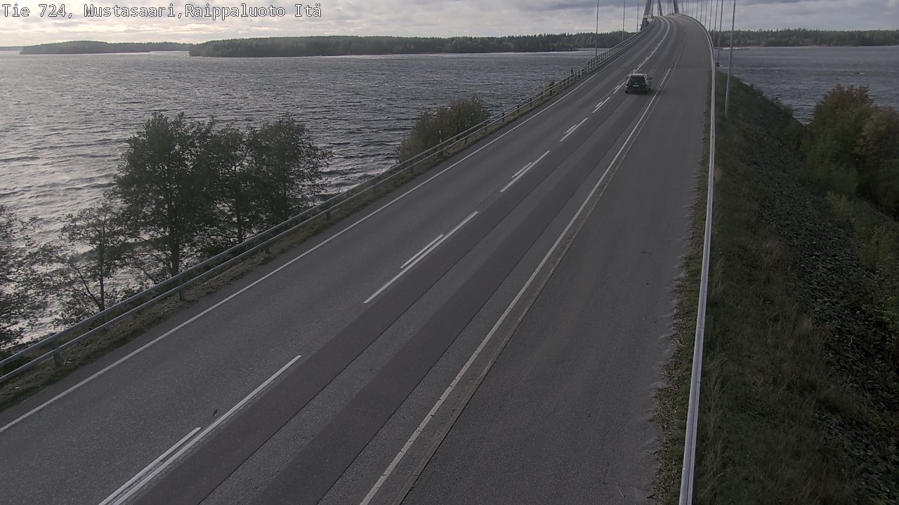 Kelikamerat Kuva Tie 724 Raippaluodonsilta itä, Mustasaari, Pohjanmaa