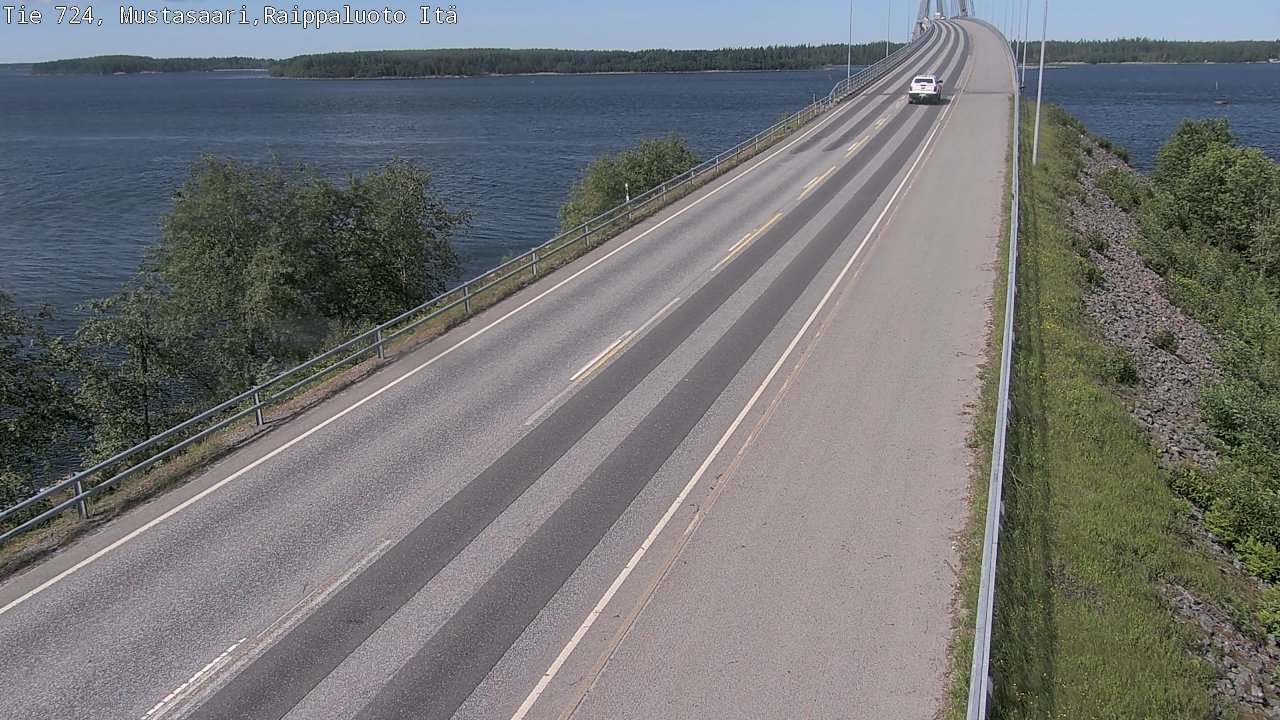 Weather Camera Image Väg 724 Korsholm, Replot, Fjärdskäret, Mustasaari, Pohjanmaa