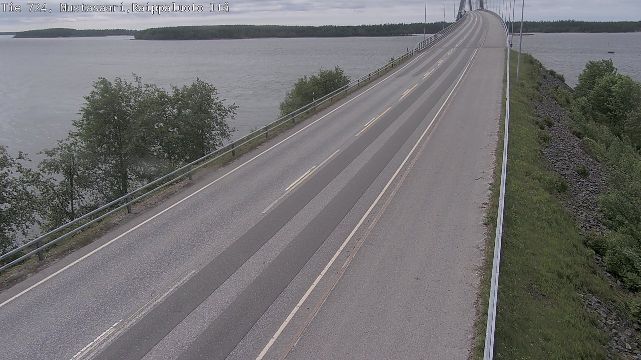 Kelikamerat Kuva Tie 724 Raippaluodonsilta itä, Mustasaari, Pohjanmaa