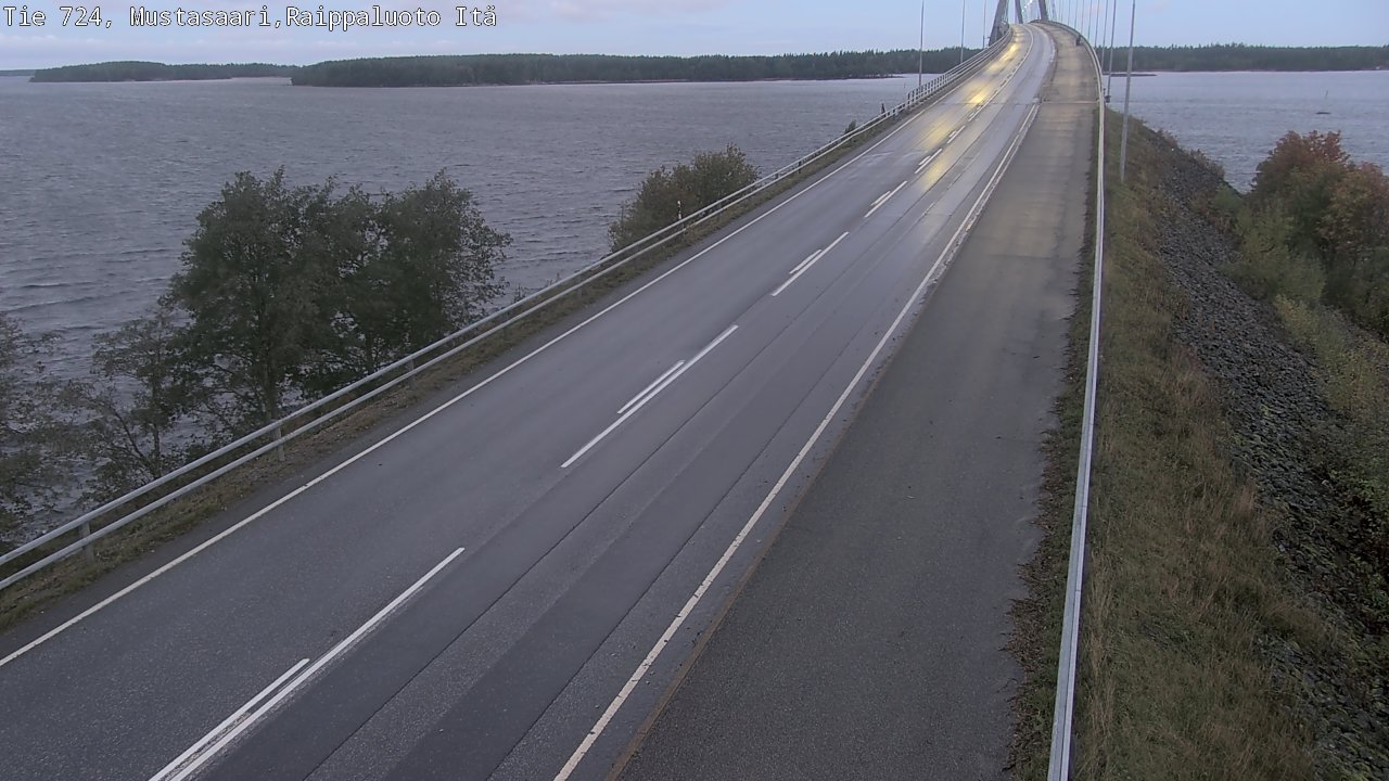 Kelikamerat Kuva Tie 724 Raippaluodonsilta itä, Mustasaari, Pohjanmaa