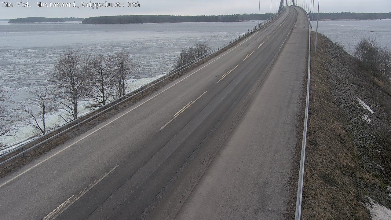 Weather Camera Image Väg 724 Korsholm, Replot, Fjärdskäret, Mustasaari, Pohjanmaa
