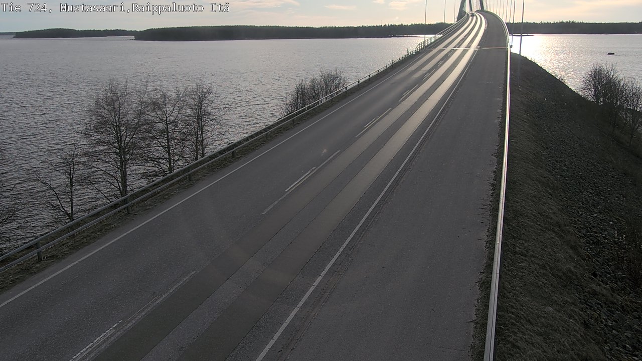 Weather Camera Image Väg 724 Korsholm, Replot, Fjärdskäret, Mustasaari, Pohjanmaa
