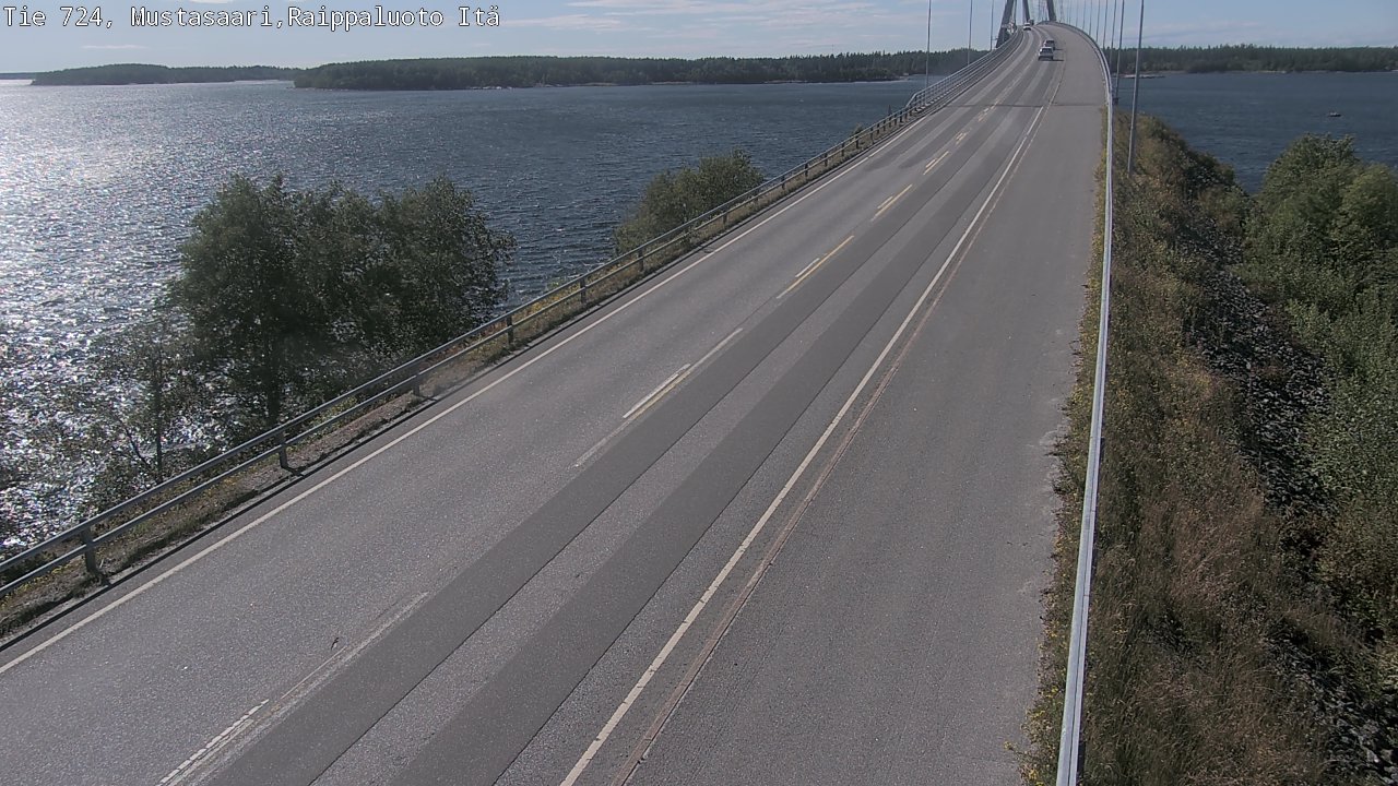 Kelikamerat Kuva Tie 724 Raippaluodonsilta itä, Mustasaari, Pohjanmaa