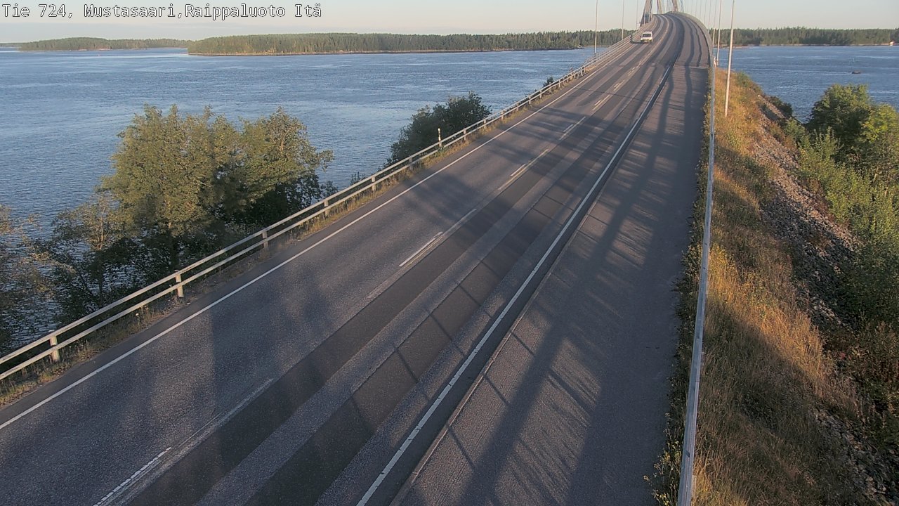 Kelikamerat Kuva Tie 724 Raippaluodonsilta itä, Mustasaari, Pohjanmaa