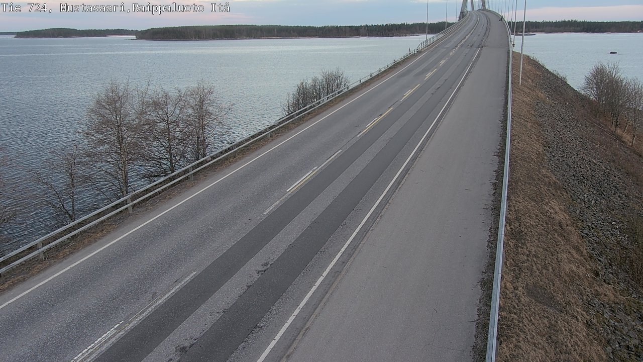 Kelikamerat Kuva Tie 724 Raippaluodonsilta itä, Mustasaari, Pohjanmaa