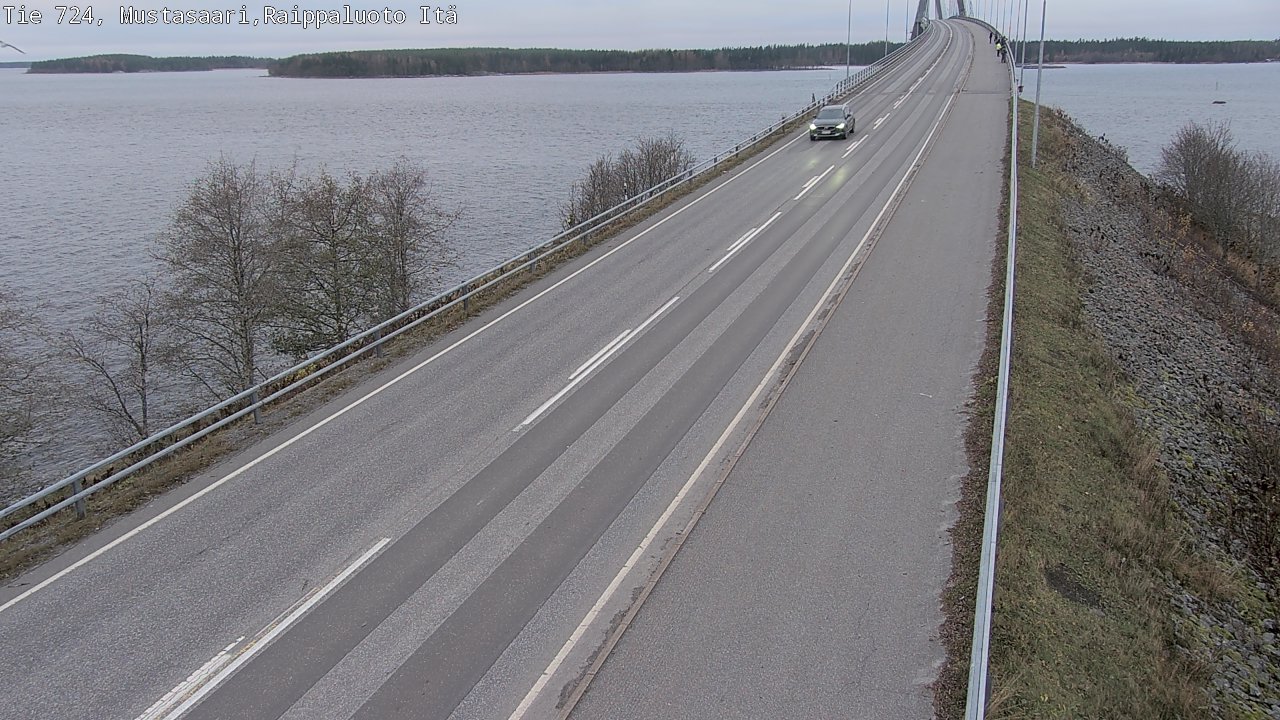 Kelikamerat Kuva Tie 724 Raippaluodonsilta itä, Mustasaari, Pohjanmaa