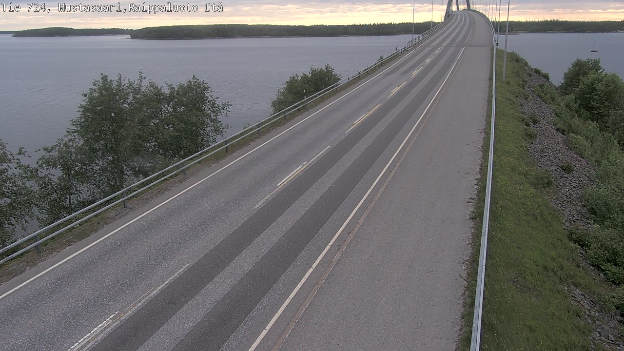 Kelikamerat Kuva Tie 724 Raippaluodonsilta itä, Mustasaari, Pohjanmaa