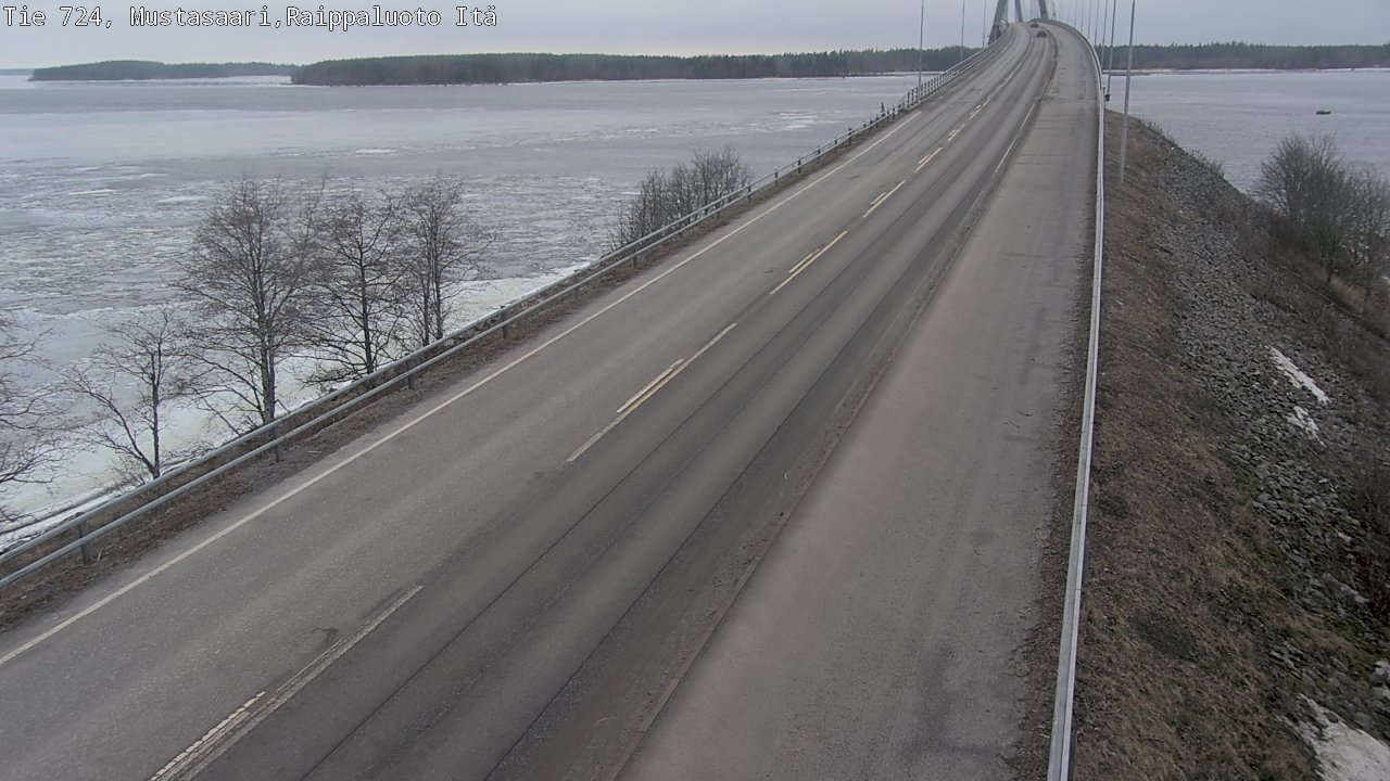 Weather Camera Image Väg 724 Korsholm, Replot, Fjärdskäret, Mustasaari, Pohjanmaa