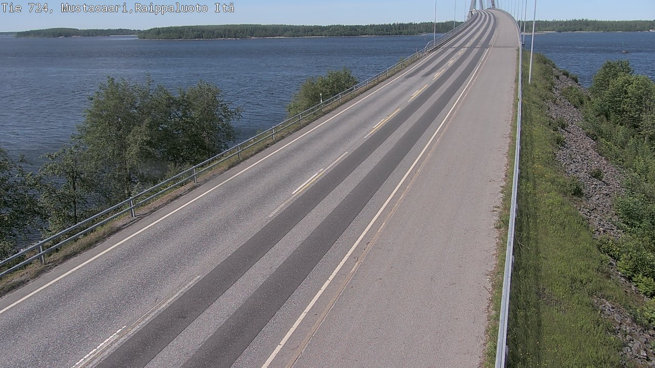 Weather Camera Image Väg 724 Korsholm, Replot, Fjärdskäret, Mustasaari, Pohjanmaa