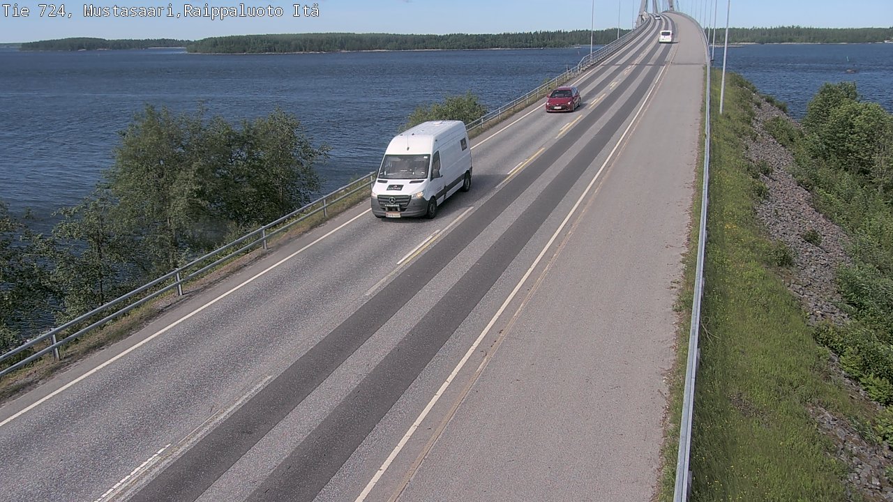 Weather Camera Image Väg 724 Korsholm, Replot, Fjärdskäret, Mustasaari, Pohjanmaa