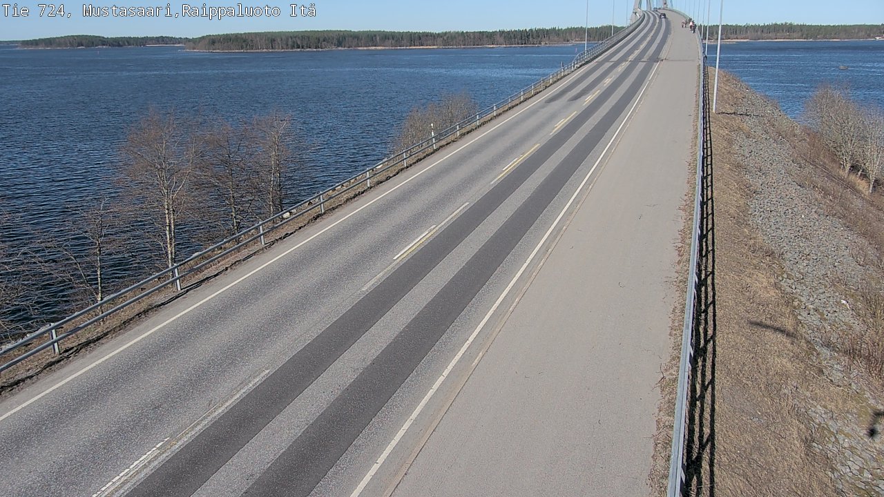 Weather Camera Image Väg 724 Korsholm, Replot, Fjärdskäret, Mustasaari, Pohjanmaa