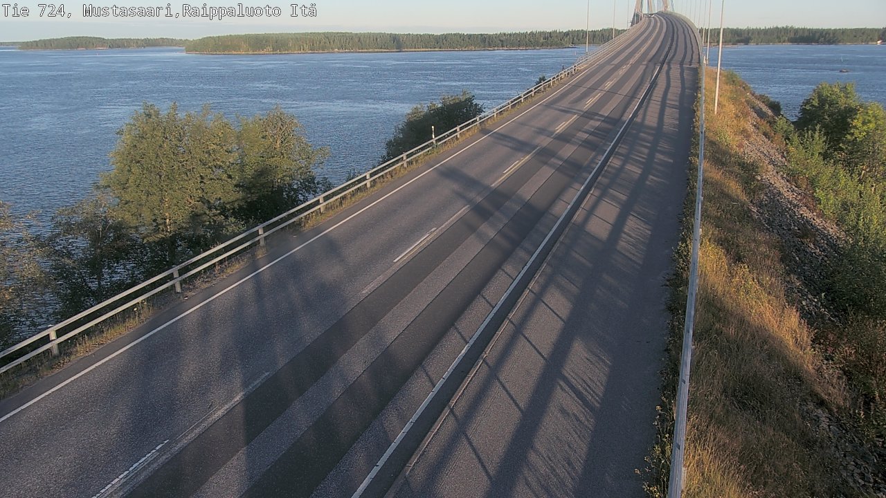 Kelikamerat Kuva Tie 724 Raippaluodonsilta itä, Mustasaari, Pohjanmaa