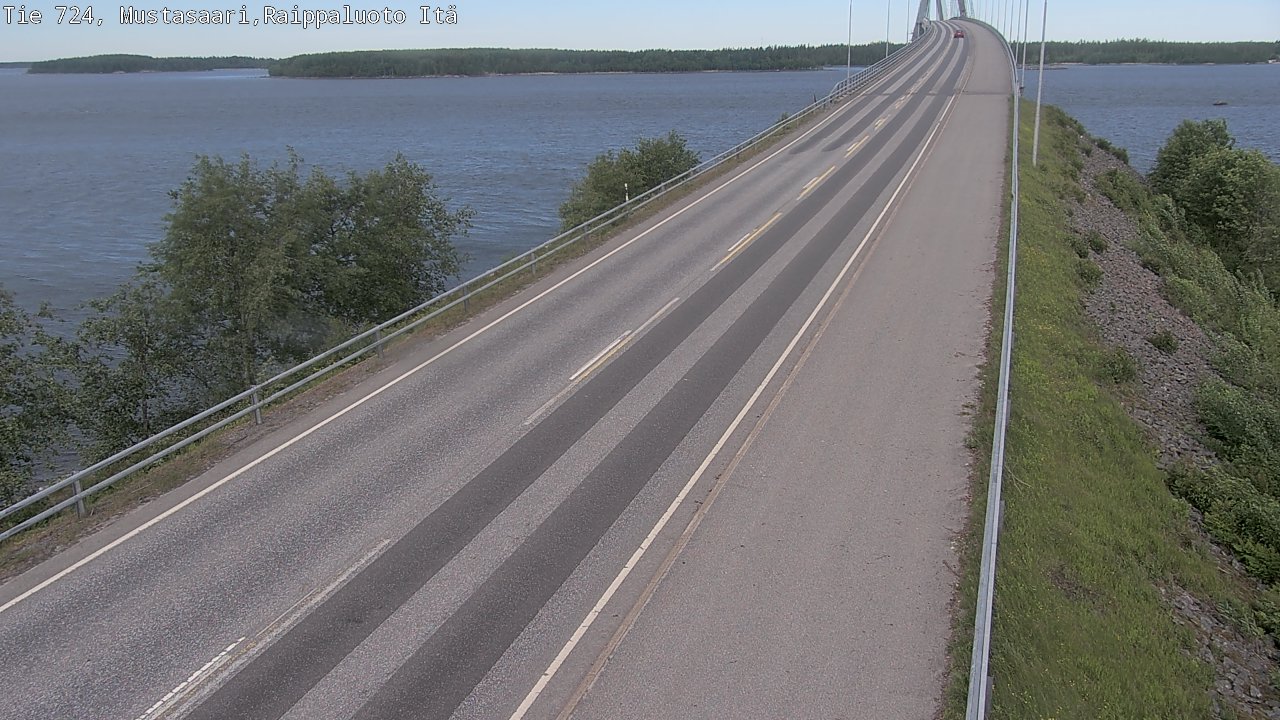 Kelikamerat Kuva Tie 724 Raippaluodonsilta itä, Mustasaari, Pohjanmaa